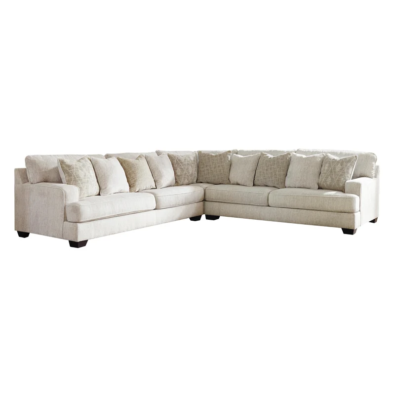 Signature Design by Ashley Rawcliffe Fabric 3 pc Sectional 1960466/1960477/1960467