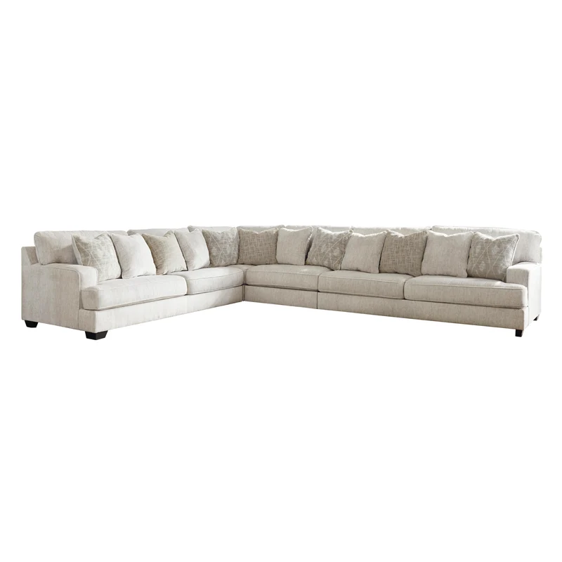Signature Design by Ashley Rawcliffe Fabric 4 pc Sectional 1960466/1960477/1960446/1960467