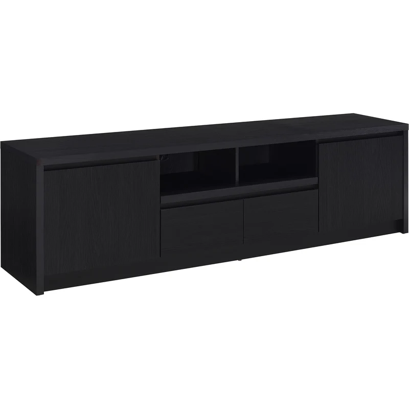 Coaster Furniture Winfield 706223 78-inch 2-door TV Stand Media Console - Black