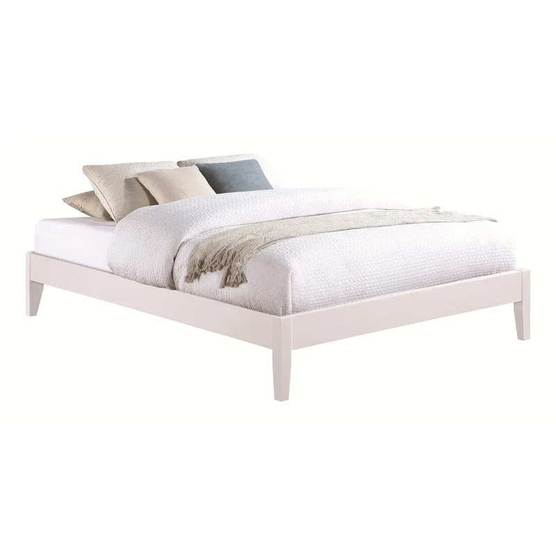 Coaster Furniture Hounslow 306128KE Eastern King Universal Platform Bed - White