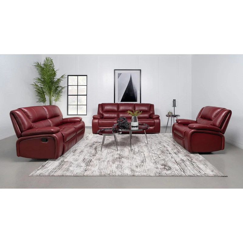 Coaster Furniture Camila 610241-S3 3 pc Reclining Living Room Set