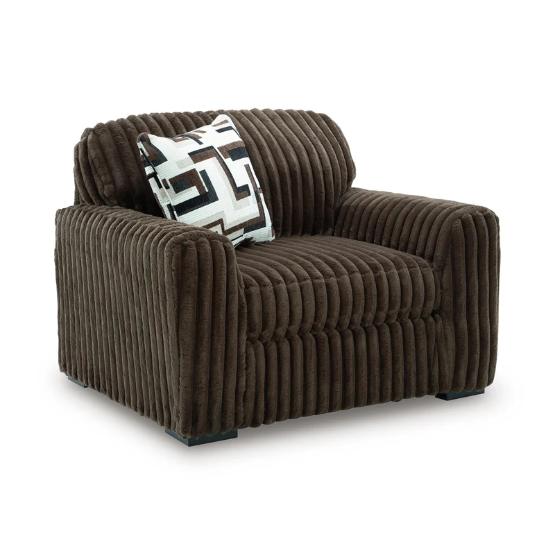 Signature Design by Ashley Midnight-Madness 9810423 Chair and a Half