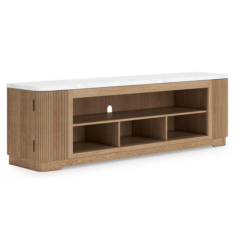 Signature Design by Ashley Camdill W808-68 XL TV Stand with Fireplace Option