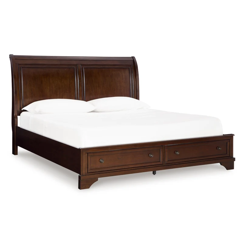 Signature Design by Ashley Trellington B716B2 King Sleigh Storage Bed