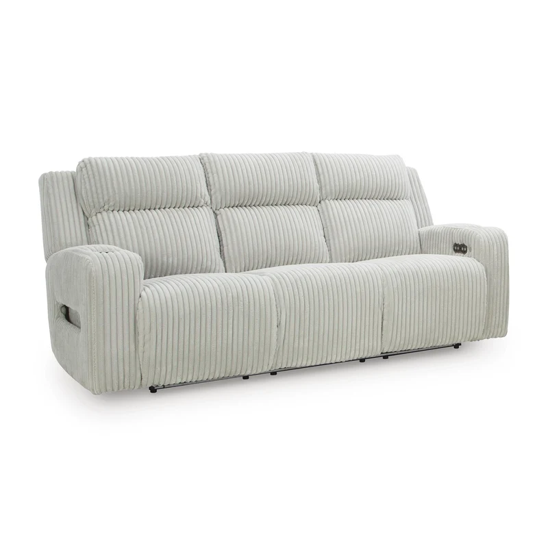 Signature Design by Ashley Forest Lake PC6420315 Power Reclining Sofa with Adjustable Headrest