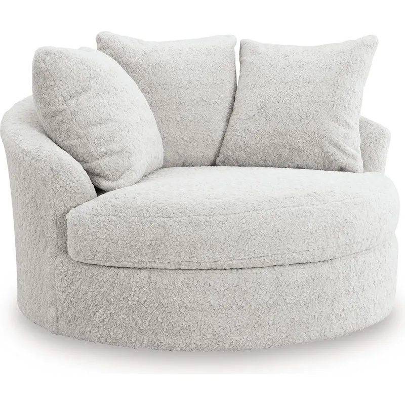 Signature Design by Ashley Cuddle Plush PC5910621 Oversized Swivel Accent Chair