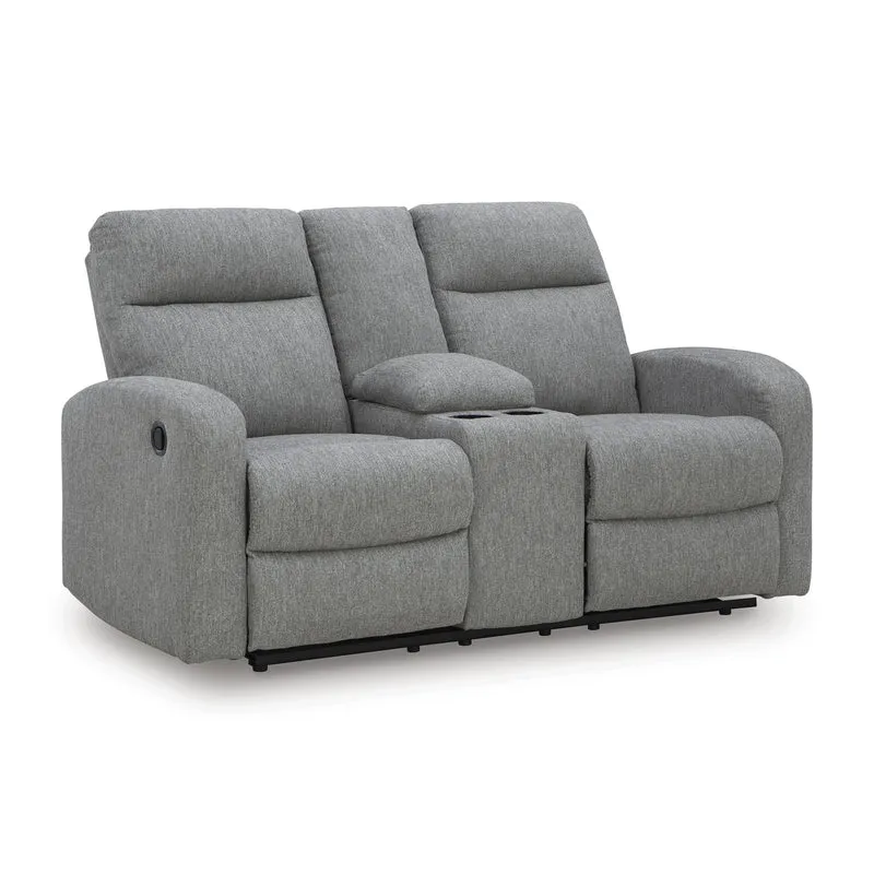 Signature Design by Ashley Gauntlet PC4220494 Double Reclining Loveseat with Console