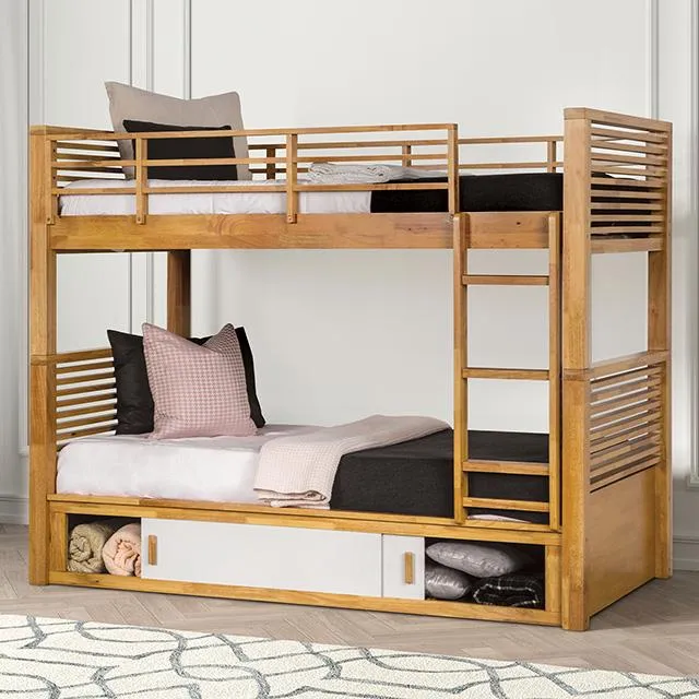 Furniture of America Richland FM-BK103AK-T Twin/Twin Bunk Bed