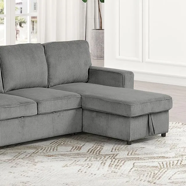 Furniture of America Yves FM6964DG-SECT Sectional