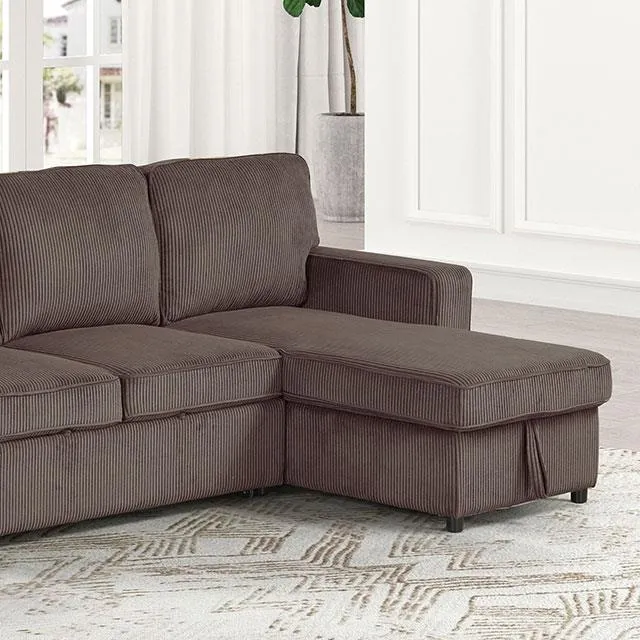 Furniture of America Yves FM6964BR-SECT Sectional