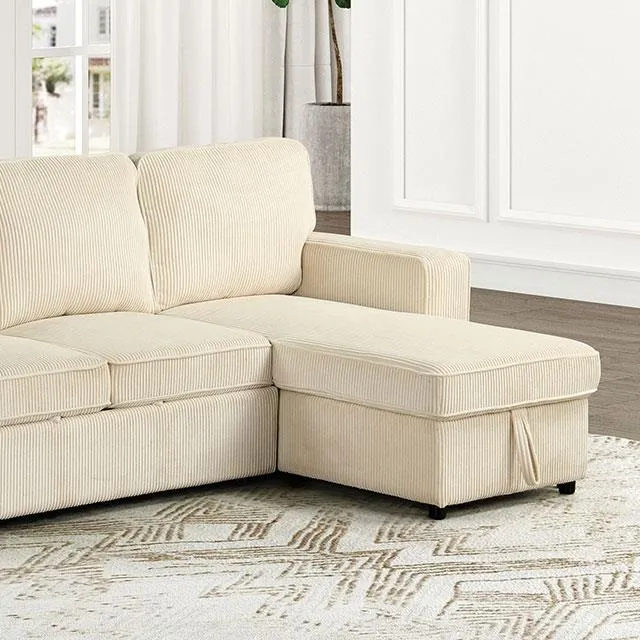 Furniture of America Yves FM6964BG-SECT Sectional