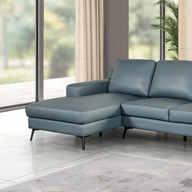 Furniture of America Stordal FM69004BL-SECT-L Sectional, Left Chaise