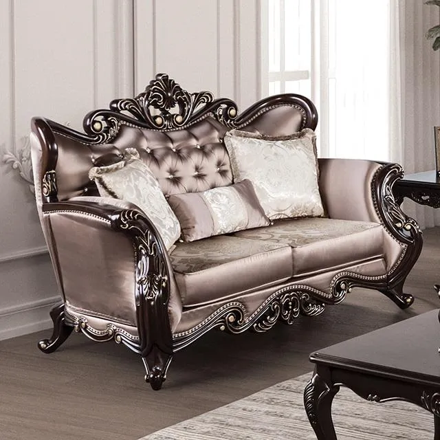 Furniture of America Albacete FM65006BR-LV Loveseat