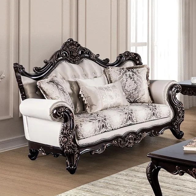 Furniture of America Palencia FM65005BG-LV Loveseat