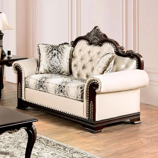 Furniture of America Yucatan FM65004BG-LV-PK Loveseat