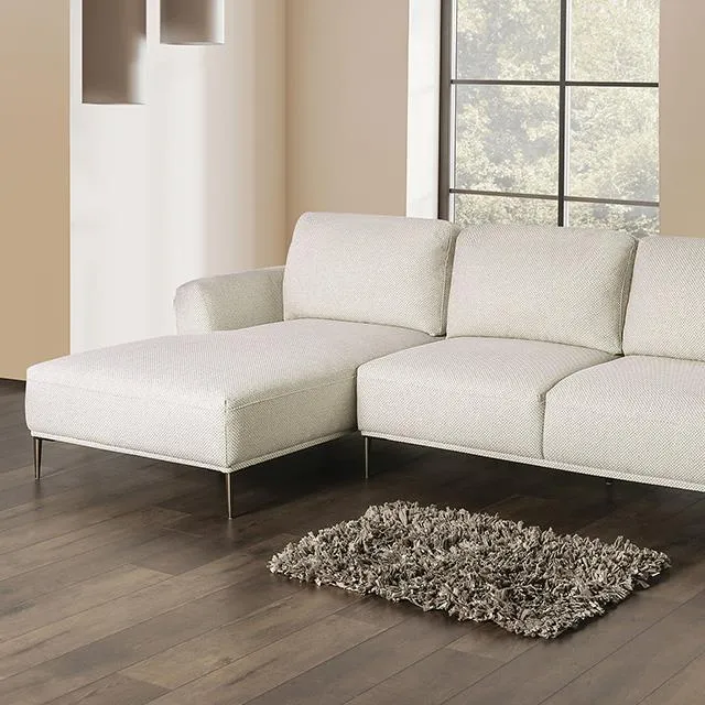 Furniture of America Gladbach FM63007BG-SECT-L Sectional, Left Chaise