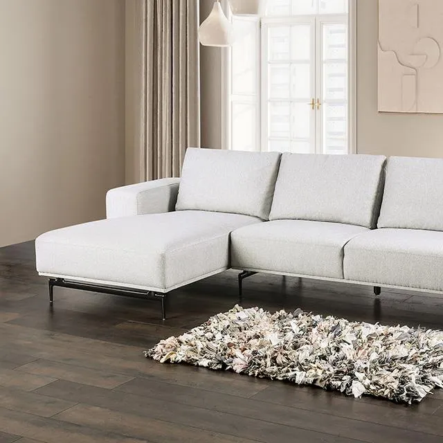 Furniture of America Baerum FM63006LG-SECT-L Sectional, Left Chaise