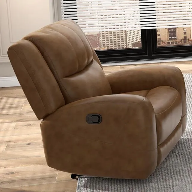 Furniture of America Leolinus CM9989BR-CH-M Manual Recliner