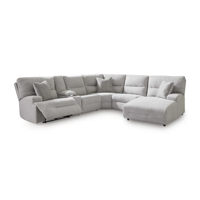 Signature Design by Ashley Acklen Place 93605S1 6 pc Power Reclining Sectional with Chaise