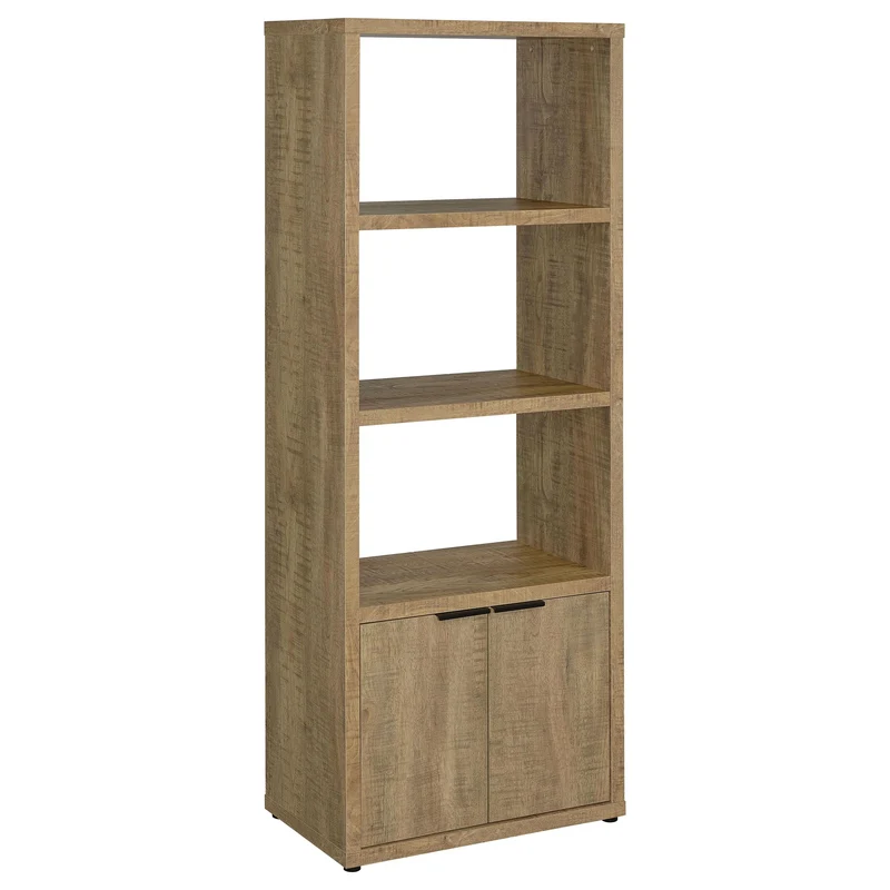 Coaster Furniture Tabby 701703 3-shelf Engineered Wood Media Tower - Mango