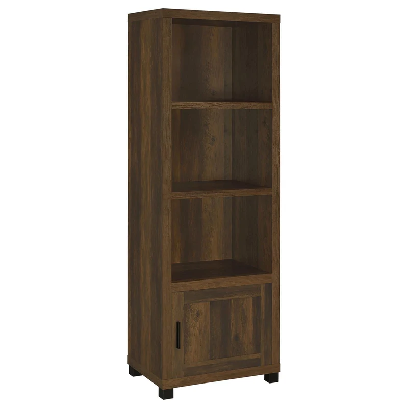 Coaster Furniture Sachin 707736 3-shelf Engineered Wood Media Tower - Dark Pine