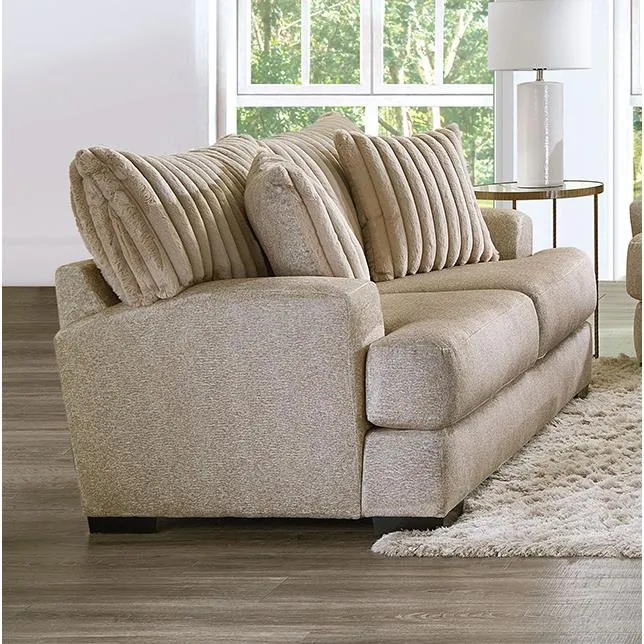 Furniture of America Loughlin SM5193-LV Loveseat