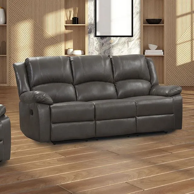 Furniture of America Letha NX6008GY-SF Manual Sofa