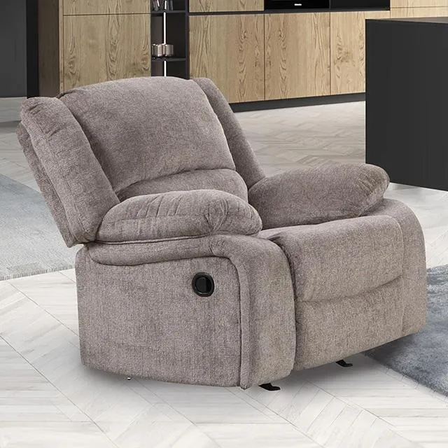 Furniture of America Cosimo NX6003GY-CH Manual Recliner