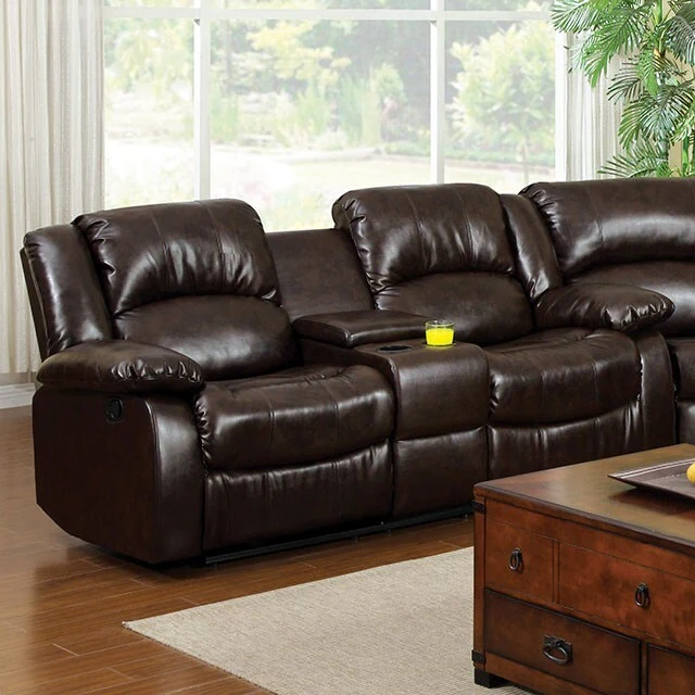 Furniture of America Winslow CM6556L-CT Love Seat w/ Center Console