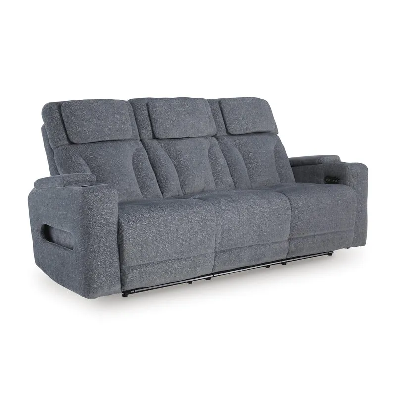 Signature Design by Ashley Studio Cave PC4980215 Power Reclining Sofa with Adjustable Headrest