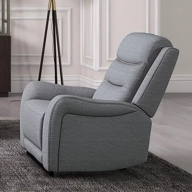 Furniture of America Matthias CM9987GY-CH-M Manual Recliner