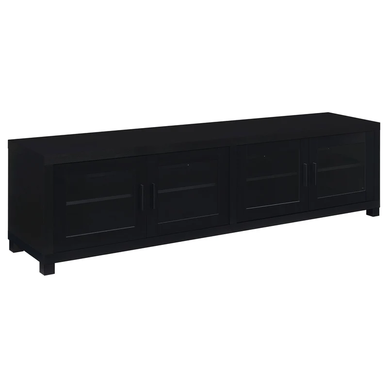 Coaster Furniture Jupiter 736303 4-door Engineered Wood 79-inch TV Stand - Black