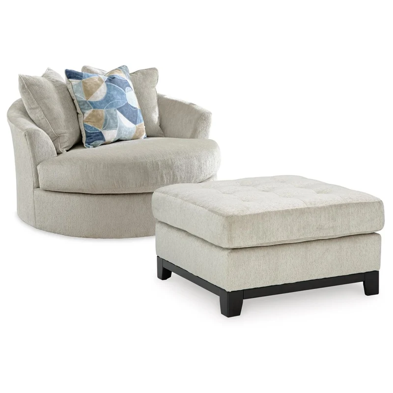 Benchcraft Maxon Place 33004U1 Oversized Chair and Ottoman