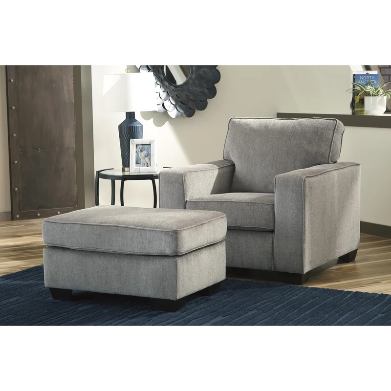 Signature Design by Ashley Altari 87214U4 Chair and Ottoman