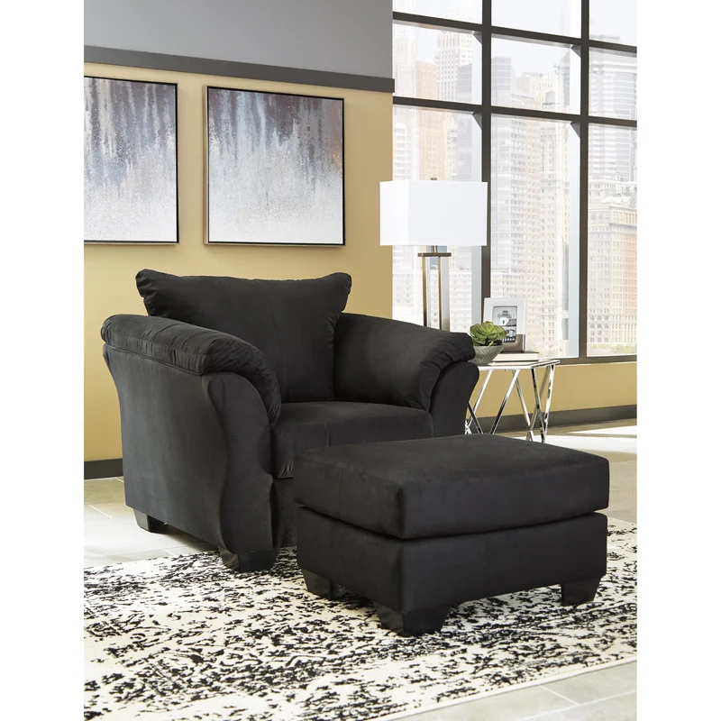 Signature Design by Ashley Darcy 75008U3 Chair and Ottoman