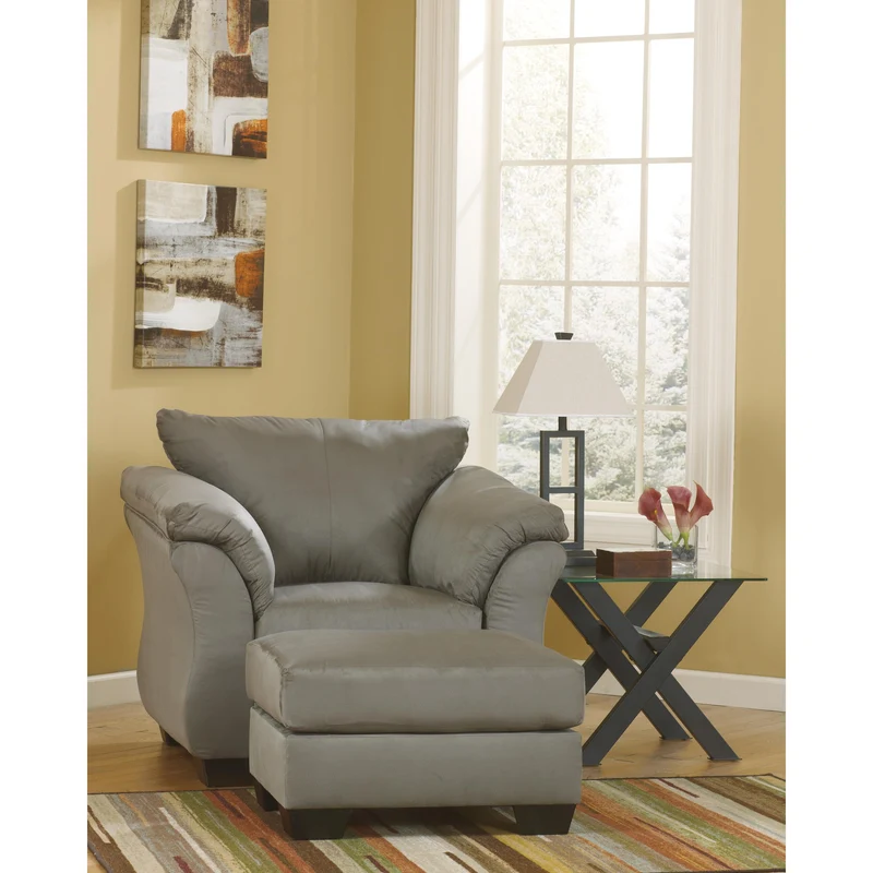 Signature Design by Ashley Darcy 75005U7 Chair and Ottoman