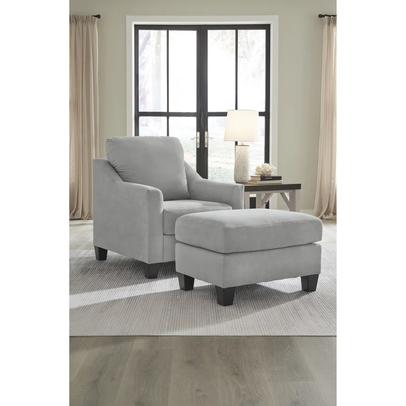 Signature Design by Ashley Adlai 30103U1 Chair and Ottoman