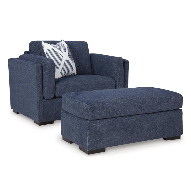 Benchcraft Evansley 54502U1 Oversized Chair and Ottoman