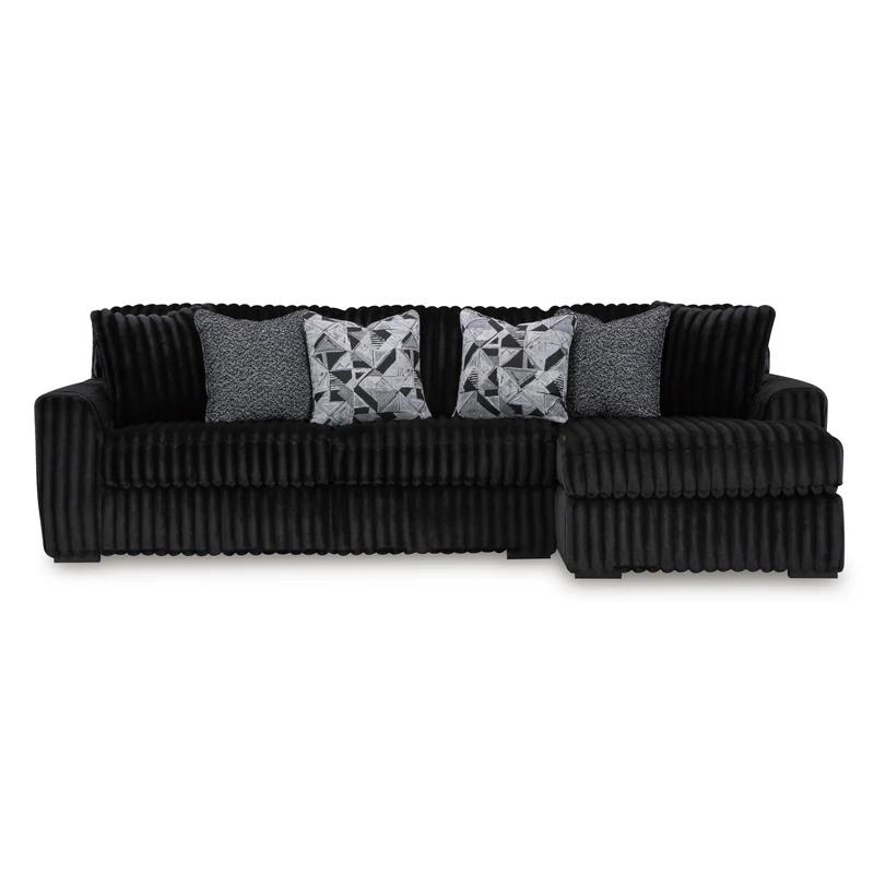 Signature Design by Ashley Midnight-Madness 98103S2 2 pc Sectional Sofa with Chaise
