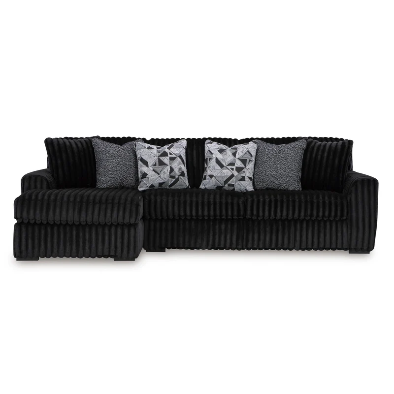 Signature Design by Ashley Midnight-Madness 98103S1 2 pc Sectional Sofa with Chaise