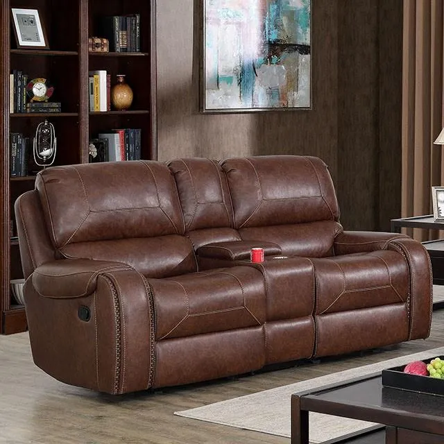 Furniture of America Walter CM6950BR-LV Love Seat