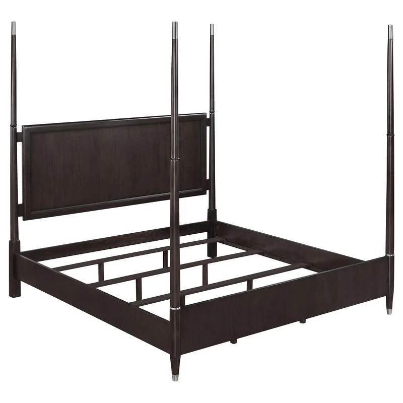 Coaster Furniture Emberlyn 223061Q Wood Queen Poster Bed - Brown