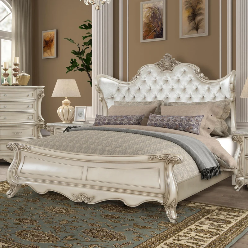 New Classic Furniture Monique Pearl Queen Bed B992-310/B992-320/B992-330