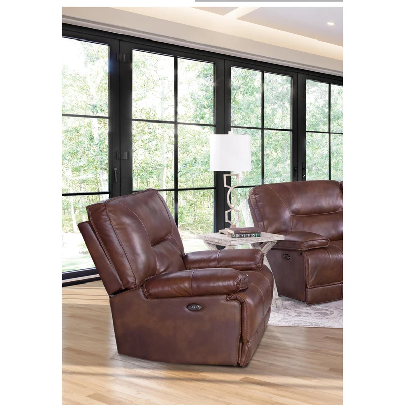 Behold Home 7532-65 Glider Recliner - Harbortown Charcoal