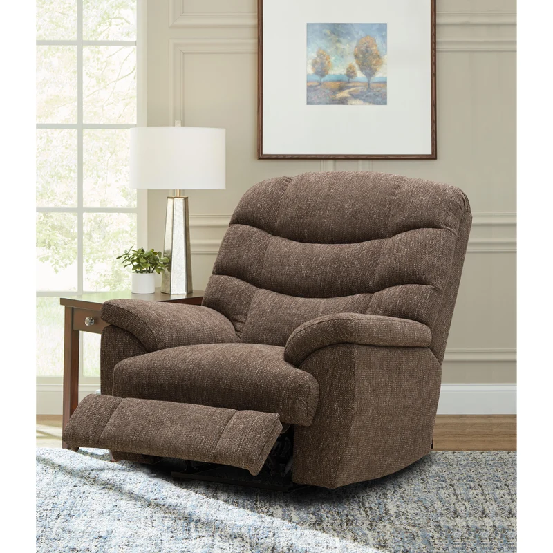 Behold Home 7575-65BP Power Wallsaver Big Recliner - Big Easy Chocolate