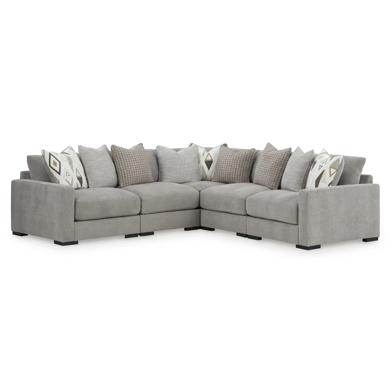 Benchcraft Aslan Court 20305S6 5 pc Sectional