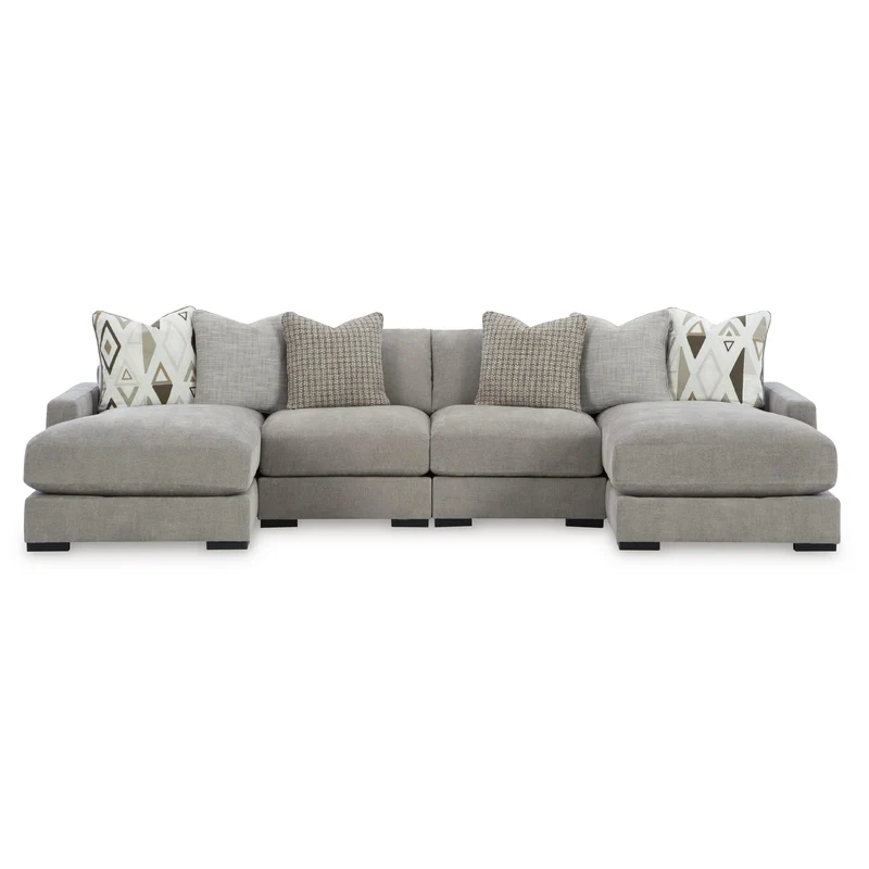 Benchcraft Aslan Court 20305S5 4 pc Sofa Pit Sectional