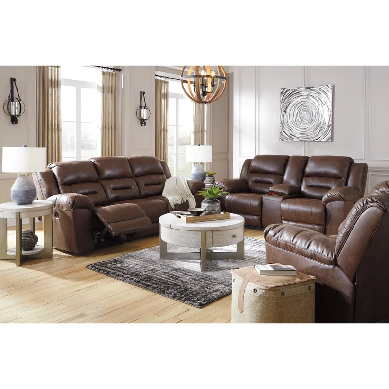 Signature Design by Ashley Stoneland 39904U4 3 pc Reclining Living Room Set