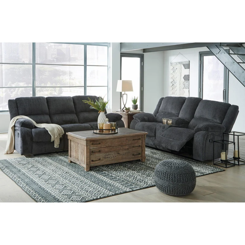 Signature Design by Ashley Draycoll 76504U2 2 pc Power Reclining Living Room Set