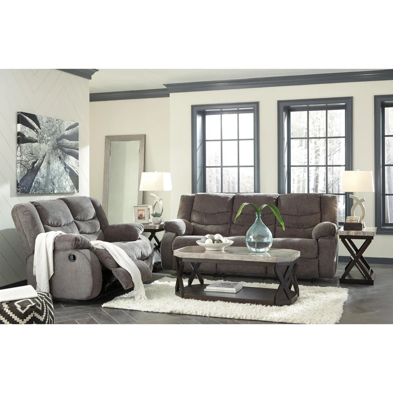 Signature Design by Ashley Tulen 98606U1 2 pc Reclining Living Room Set